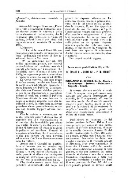 La Corte suprema di Roma raccolta periodica delle sentenze della Corte di cassazione di Roma