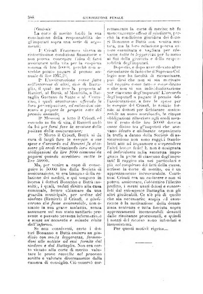 La Corte suprema di Roma raccolta periodica delle sentenze della Corte di cassazione di Roma