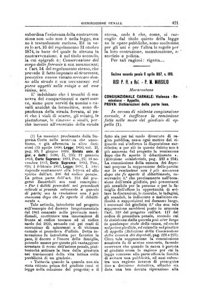 La Corte suprema di Roma raccolta periodica delle sentenze della Corte di cassazione di Roma