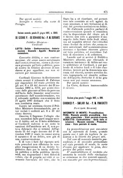 La Corte suprema di Roma raccolta periodica delle sentenze della Corte di cassazione di Roma