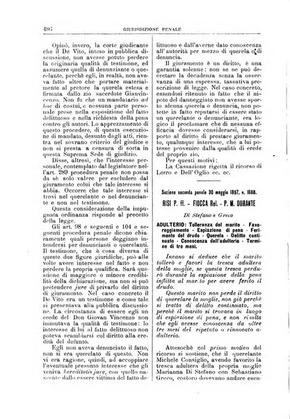 La Corte suprema di Roma raccolta periodica delle sentenze della Corte di cassazione di Roma