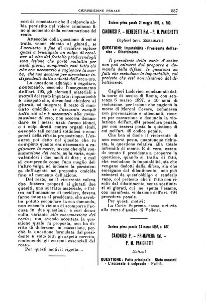 La Corte suprema di Roma raccolta periodica delle sentenze della Corte di cassazione di Roma