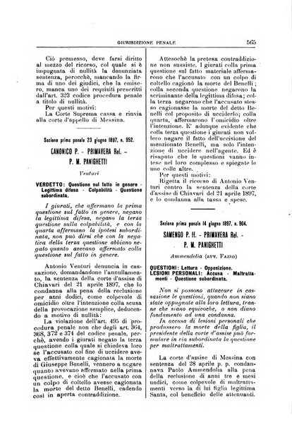 La Corte suprema di Roma raccolta periodica delle sentenze della Corte di cassazione di Roma