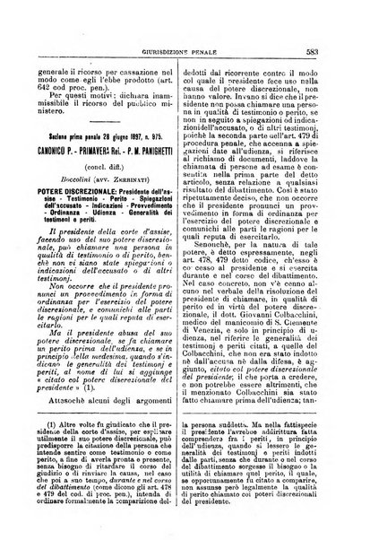 La Corte suprema di Roma raccolta periodica delle sentenze della Corte di cassazione di Roma