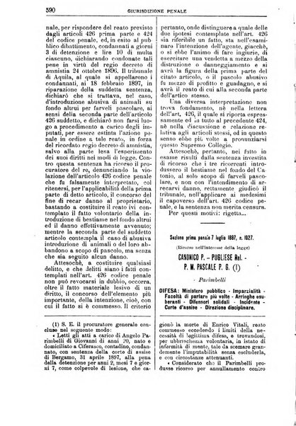 La Corte suprema di Roma raccolta periodica delle sentenze della Corte di cassazione di Roma