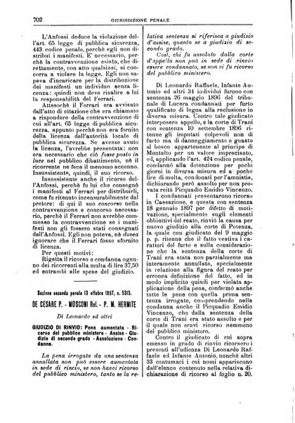 La Corte suprema di Roma raccolta periodica delle sentenze della Corte di cassazione di Roma