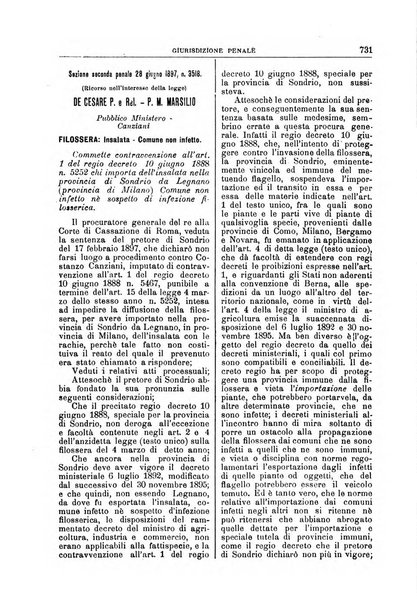 La Corte suprema di Roma raccolta periodica delle sentenze della Corte di cassazione di Roma