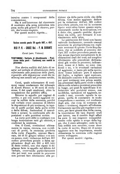 La Corte suprema di Roma raccolta periodica delle sentenze della Corte di cassazione di Roma