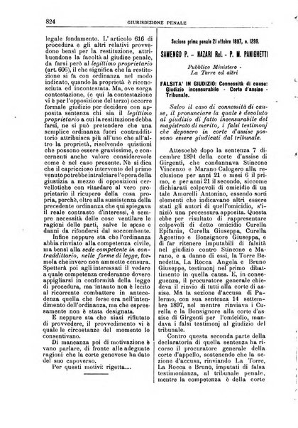 La Corte suprema di Roma raccolta periodica delle sentenze della Corte di cassazione di Roma