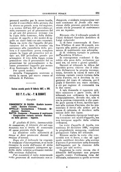 La Corte suprema di Roma raccolta periodica delle sentenze della Corte di cassazione di Roma