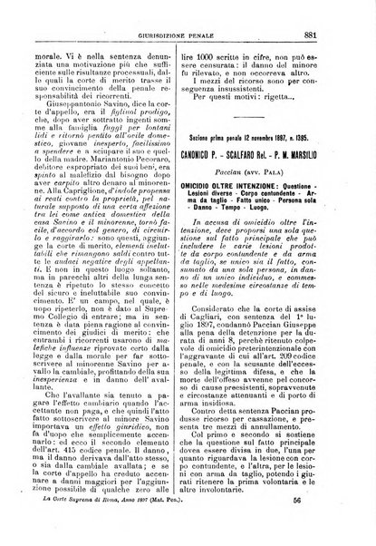 La Corte suprema di Roma raccolta periodica delle sentenze della Corte di cassazione di Roma