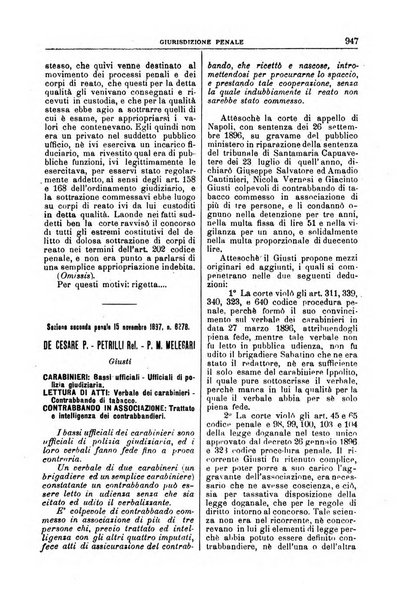 La Corte suprema di Roma raccolta periodica delle sentenze della Corte di cassazione di Roma