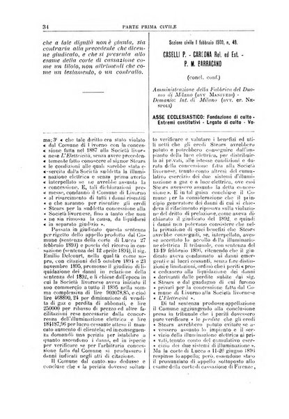 La Corte suprema di Roma raccolta periodica delle sentenze della Corte di cassazione di Roma