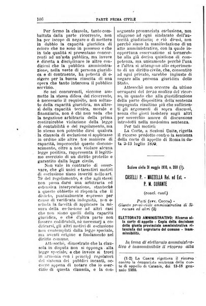 La Corte suprema di Roma raccolta periodica delle sentenze della Corte di cassazione di Roma