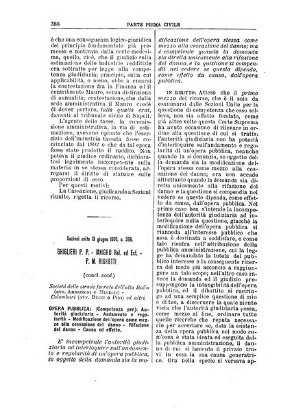 La Corte suprema di Roma raccolta periodica delle sentenze della Corte di cassazione di Roma