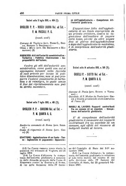 La Corte suprema di Roma raccolta periodica delle sentenze della Corte di cassazione di Roma