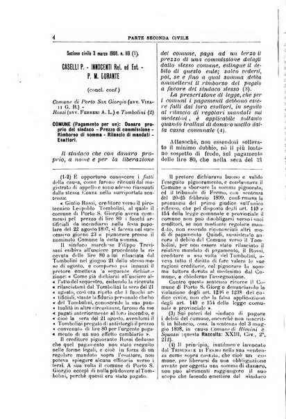 La Corte suprema di Roma raccolta periodica delle sentenze della Corte di cassazione di Roma