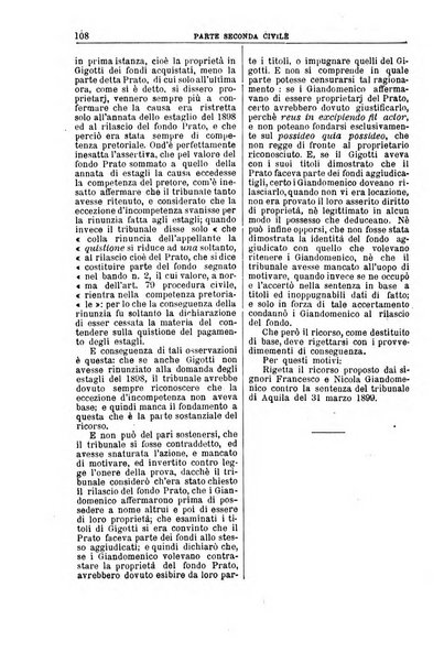 La Corte suprema di Roma raccolta periodica delle sentenze della Corte di cassazione di Roma