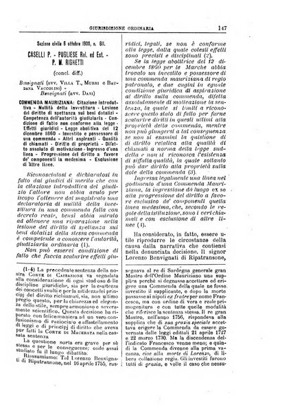 La Corte suprema di Roma raccolta periodica delle sentenze della Corte di cassazione di Roma