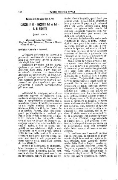 La Corte suprema di Roma raccolta periodica delle sentenze della Corte di cassazione di Roma