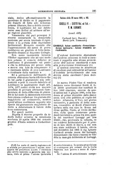 La Corte suprema di Roma raccolta periodica delle sentenze della Corte di cassazione di Roma