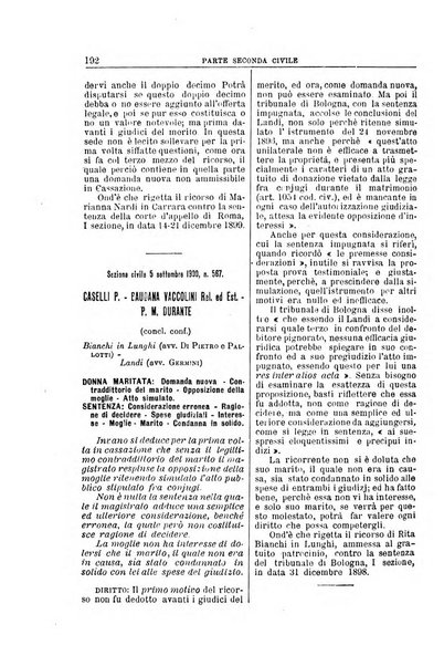 La Corte suprema di Roma raccolta periodica delle sentenze della Corte di cassazione di Roma