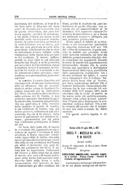 La Corte suprema di Roma raccolta periodica delle sentenze della Corte di cassazione di Roma