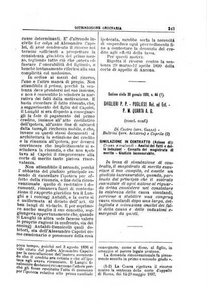 La Corte suprema di Roma raccolta periodica delle sentenze della Corte di cassazione di Roma