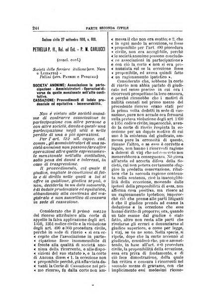 La Corte suprema di Roma raccolta periodica delle sentenze della Corte di cassazione di Roma