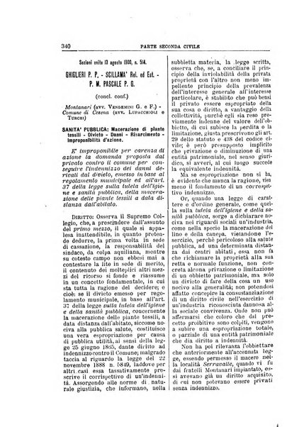 La Corte suprema di Roma raccolta periodica delle sentenze della Corte di cassazione di Roma