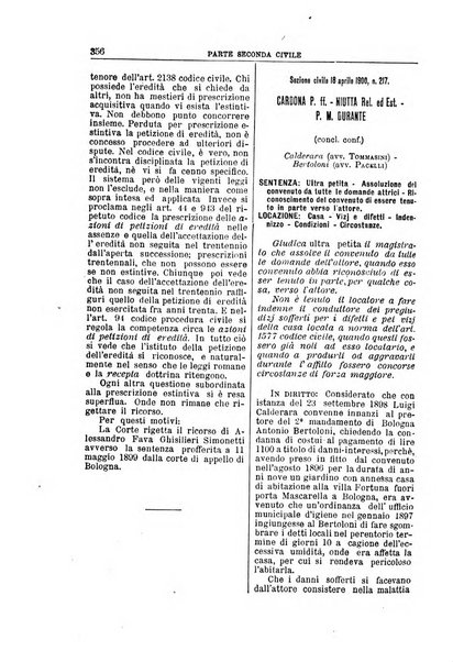 La Corte suprema di Roma raccolta periodica delle sentenze della Corte di cassazione di Roma