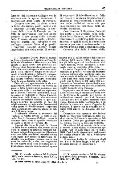La Corte suprema di Roma raccolta periodica delle sentenze della Corte di cassazione di Roma