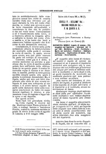 La Corte suprema di Roma raccolta periodica delle sentenze della Corte di cassazione di Roma