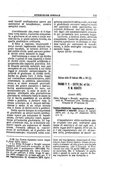 La Corte suprema di Roma raccolta periodica delle sentenze della Corte di cassazione di Roma