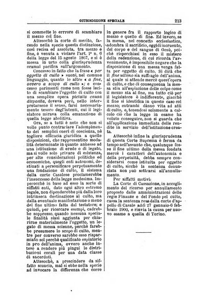 La Corte suprema di Roma raccolta periodica delle sentenze della Corte di cassazione di Roma