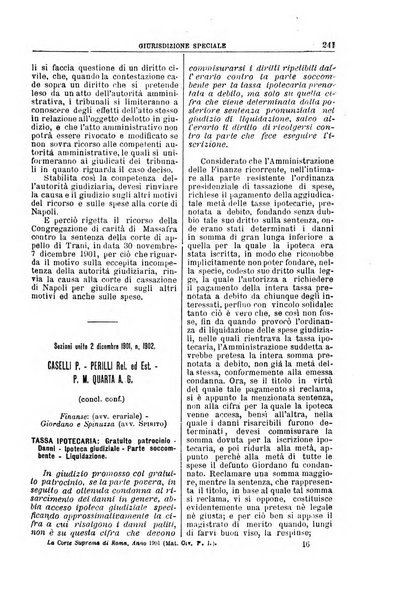 La Corte suprema di Roma raccolta periodica delle sentenze della Corte di cassazione di Roma