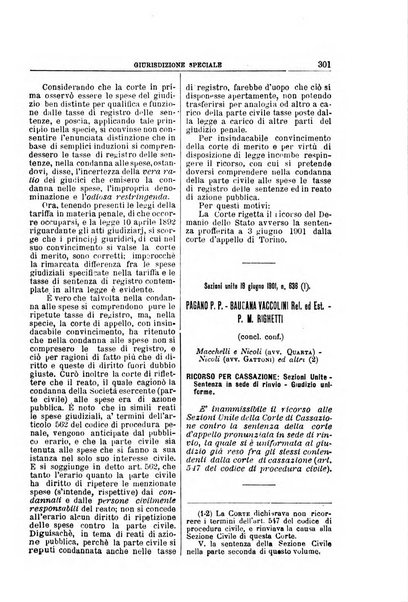 La Corte suprema di Roma raccolta periodica delle sentenze della Corte di cassazione di Roma