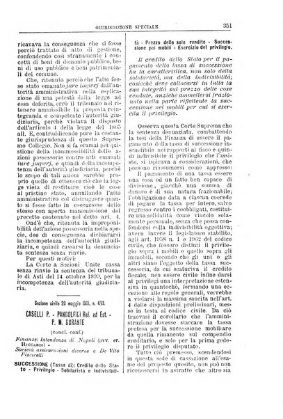 La Corte suprema di Roma raccolta periodica delle sentenze della Corte di cassazione di Roma