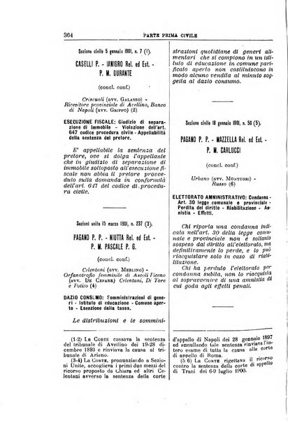 La Corte suprema di Roma raccolta periodica delle sentenze della Corte di cassazione di Roma