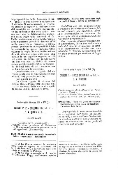 La Corte suprema di Roma raccolta periodica delle sentenze della Corte di cassazione di Roma