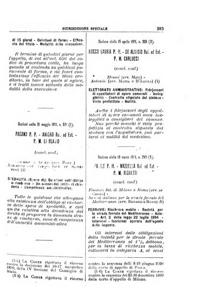 La Corte suprema di Roma raccolta periodica delle sentenze della Corte di cassazione di Roma