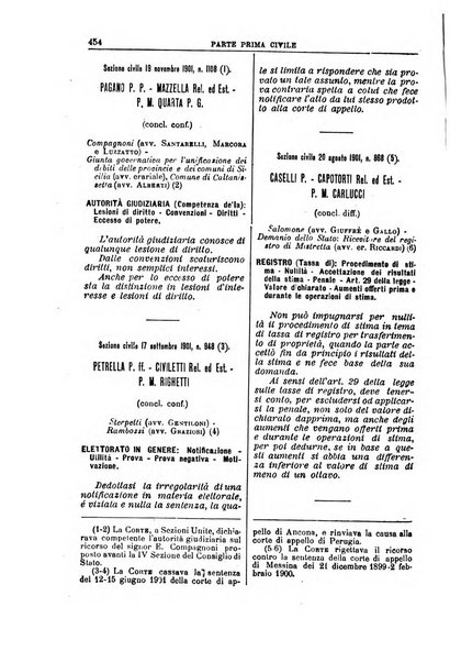 La Corte suprema di Roma raccolta periodica delle sentenze della Corte di cassazione di Roma