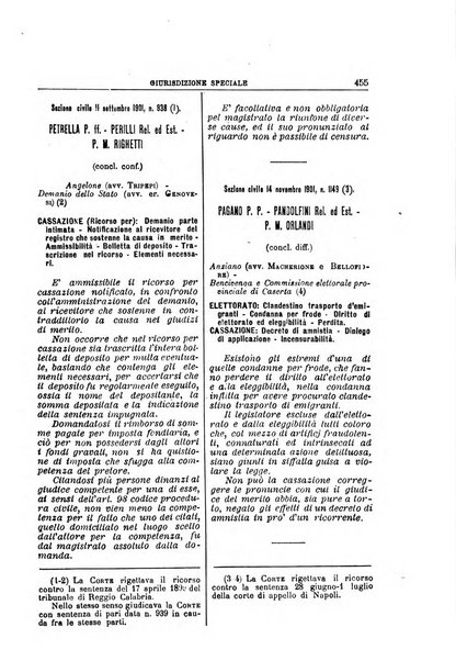 La Corte suprema di Roma raccolta periodica delle sentenze della Corte di cassazione di Roma