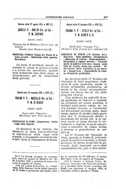 La Corte suprema di Roma raccolta periodica delle sentenze della Corte di cassazione di Roma