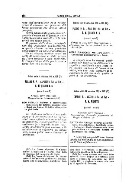 La Corte suprema di Roma raccolta periodica delle sentenze della Corte di cassazione di Roma