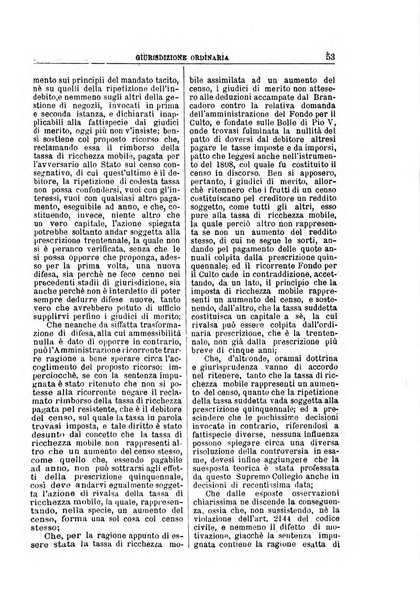 La Corte suprema di Roma raccolta periodica delle sentenze della Corte di cassazione di Roma