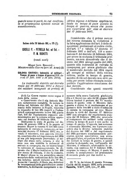 La Corte suprema di Roma raccolta periodica delle sentenze della Corte di cassazione di Roma