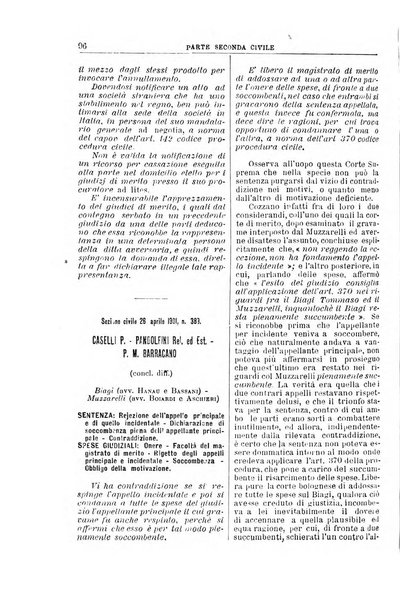 La Corte suprema di Roma raccolta periodica delle sentenze della Corte di cassazione di Roma