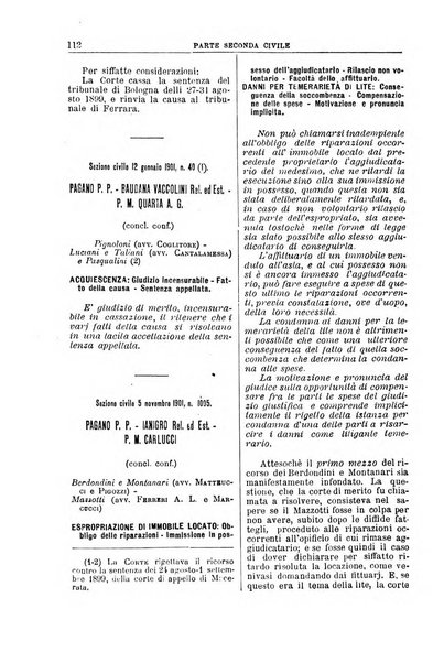 La Corte suprema di Roma raccolta periodica delle sentenze della Corte di cassazione di Roma