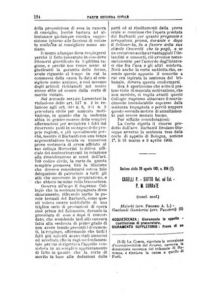 La Corte suprema di Roma raccolta periodica delle sentenze della Corte di cassazione di Roma